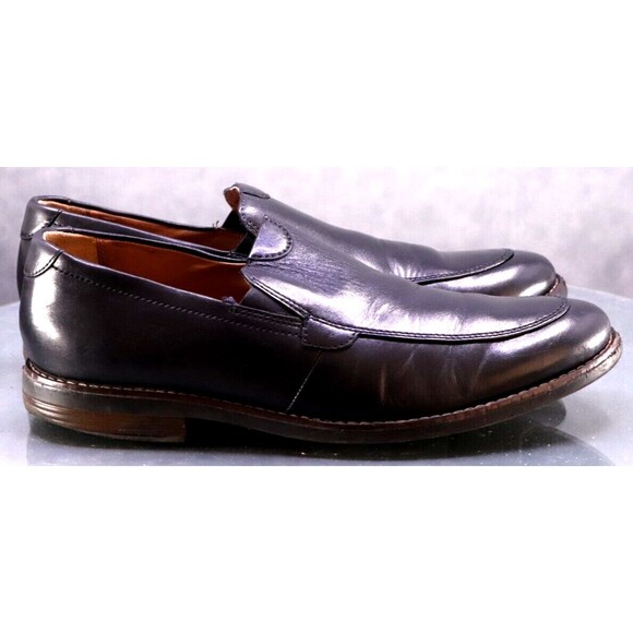 Clarks Collection Men\'s Dress Loafers Shoes Size 8 Leather Black main image 12